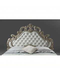 Letto Barocco Contenitore Aleksandra Colore Bianco Prezzo