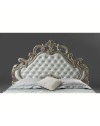 Letto barocco contenitore Aleksandra colore bianco