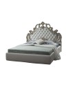 Letto barocco contenitore Aleksandra colore bianco