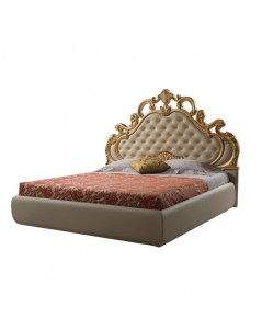 Letto Barocco Contenitore Aleksandra Colore Crema Prezzo