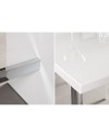 Tavolo bar Party colore bianco 120x60x 105H