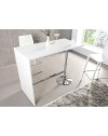 Tavolo bar Party colore bianco 120x60x 105H