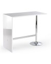 Tavolo bar Party colore bianco 120x60x 105H