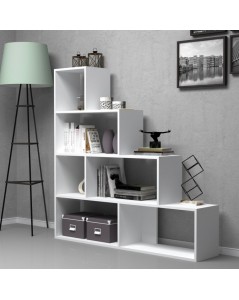 Libreria a Scala Alis 145x145 cm. Colore Bianco Prezzo