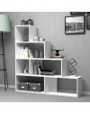 Libreria a scala Alis 145x145 cm. colore bianco