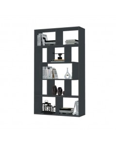 Libreria Face 90x30x170H cm. Colore Grigio Cemento Prezzo