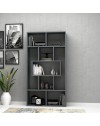 Libreria Face 90x30x170H cm. colore grigio cemento