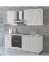 Cucina 195 cm Aura con elettrodomestici