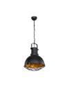 Lampada a sospensione stile industriale nero Tonya ASZ1187