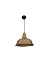 Lampada a sospensione con diffusore bronzo Tampa ASZ1343