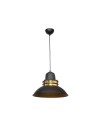 Lampada a sospensione nera stile industriale Tibet ASZ0871