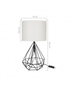 Lampada da Tavolo Ufficio Scrivania Pena Nero Bianco MDL4268 Prezzo