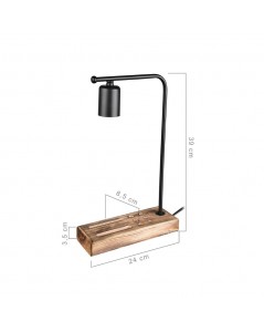 Lampada da Scrivania con Porta Cellulare Vito MDL4285 Prezzo