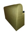 Divano 2 posti tessuto Tokyo 116x72x84,5h colore verde