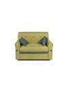 Divano 2 posti tessuto Tokyo 116x72x84,5h colore verde