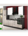 Cucina 300x216 H Petrol colore antracite bianco gordon