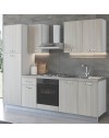 Cucina 255 cm Aura con elettrodomestici