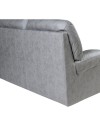 Divano 2 posti nabuk Sarah 155x82x99H colore grigio