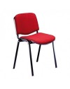 Sedia ufficio impilabile HI01R colore rosso