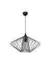 Lampada a sospensione filo metallico nero Arona ASZ1360