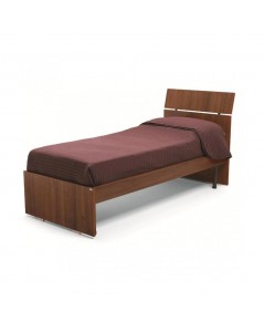 Letto Singolo in Legno Colore Noce Antico Prezzo