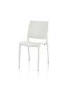 Sedia polipropilene design ergonomico Curtis colore bianco