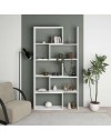 Libreria estensibile angolare Wish 72x22x200h colore bianco