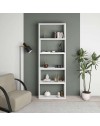 Libreria estensibile angolare Wish 72x22x200h colore bianco