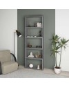 Libreria estensibile angolare Wish 72x22x200h colore grigio retro