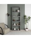 Libreria estensibile angolare Wish 72x22x200h colore grigio retro