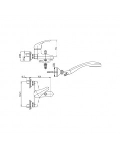 Miscelatore Vasca da Bagno con Doccia Paini 44CR105 Prezzo