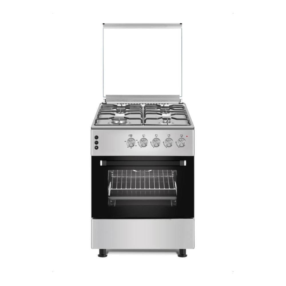 Cucina 4 fuochi con forno a gas ventilato e grill elettrico Flora 60