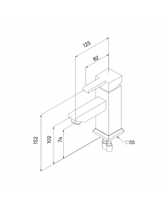 Miscelatore Cromato Lavabo Quadra Prezzo