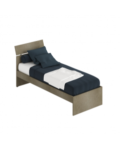 Letto Singolo in Legno Colore Argilla Prezzo