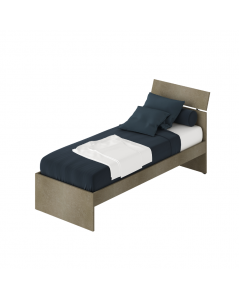 Letto Singolo in Legno Colore Argilla Prezzo