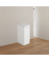 Mobile bagno con anta 36x50x85,5 colore bianco frassinato