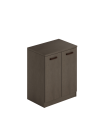 Mobile bagno due ante 71x50x85,5 colore fango