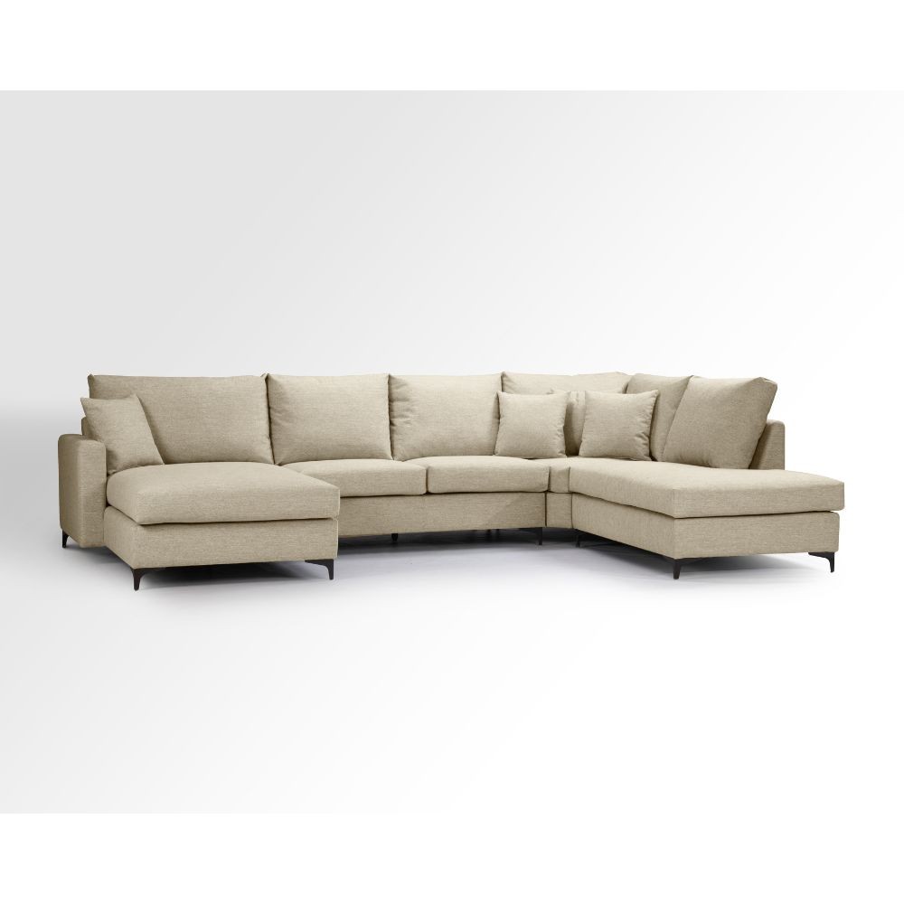 Divano angolare Park destro 326x168x88h colore cappuccino