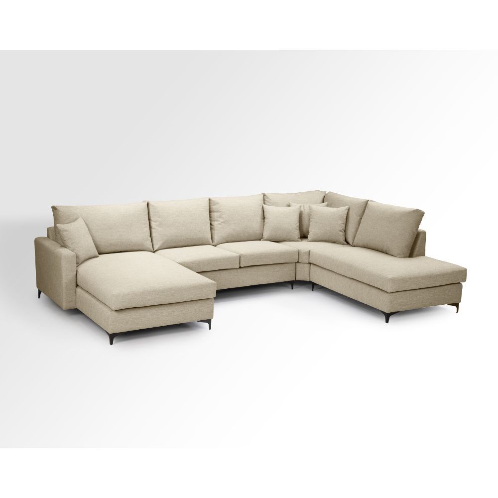 Divano angolare Park destro 326x168x88h colore cappuccino