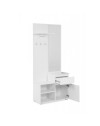 Mobile ingresso con specchio Image41B colore bianco