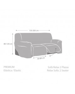 Copridivano Recliner 2 Posti Grigio Jaz 150-200 Prezzo