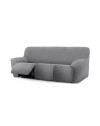 Copridivano recliner 3 posti grigio Jaz 200-260