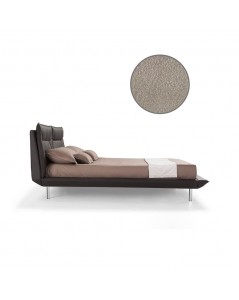 Letto Matrimoniale Moderno Bolt Colore Beige Prezzo