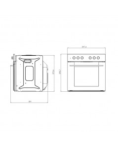 Forno Multifunzione Friggitrice ad Aria Classe A Samet Offerta