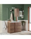 Mobile bagno 3 cassetti Salemi60 colore rovere mercure