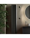 Colonna bagno sospesa Adam 26x168h colore nero frassinato