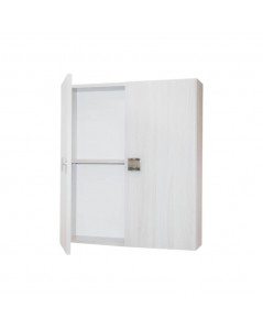 Pensile bagno 2 ante 60x17x70 bianco larice Blanca