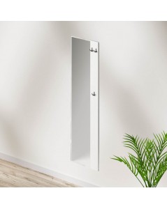 Specchio per ingresso bianco frassinato 50x182h SP50BI