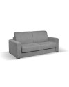 Divano letto 3 posti Kriog tessuto Penelope22 grigio cenere 197x96x90h