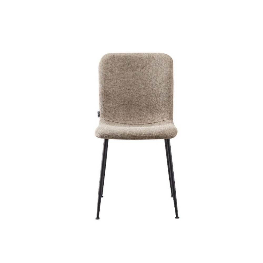 Sedia con seduta ergonomica tessuto beige Patrug